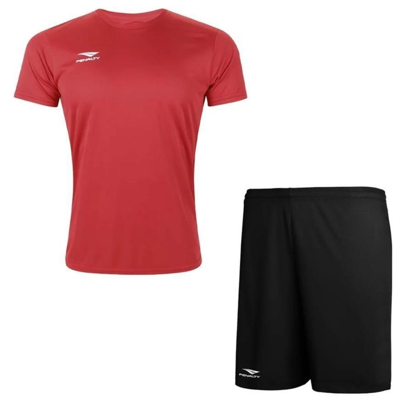 Kit Camiseta Penalty X + Calção Plus Size - Masculino - Foto 2