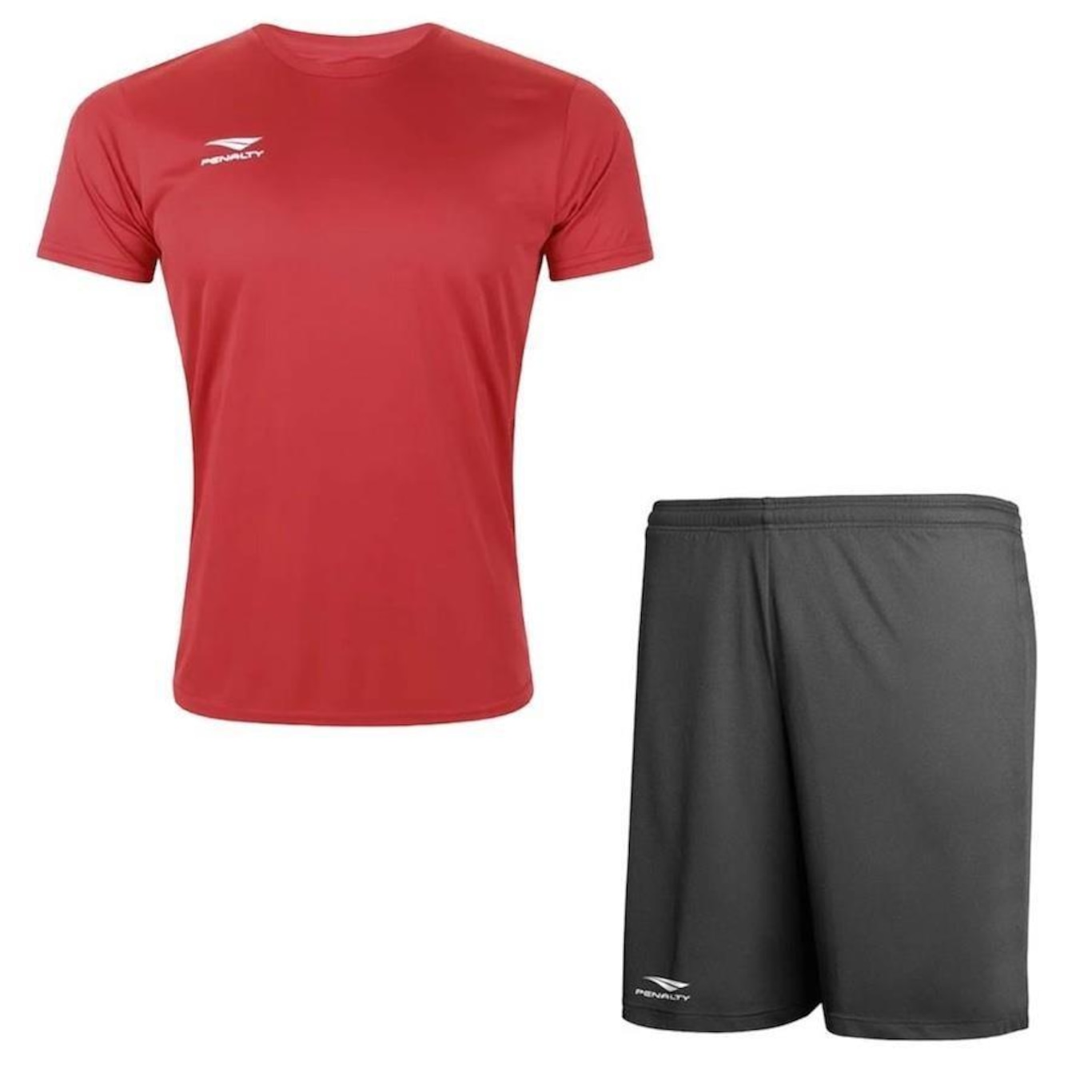 Kit Camiseta Penalty X + Calção Plus Size - Masculino - Foto 2