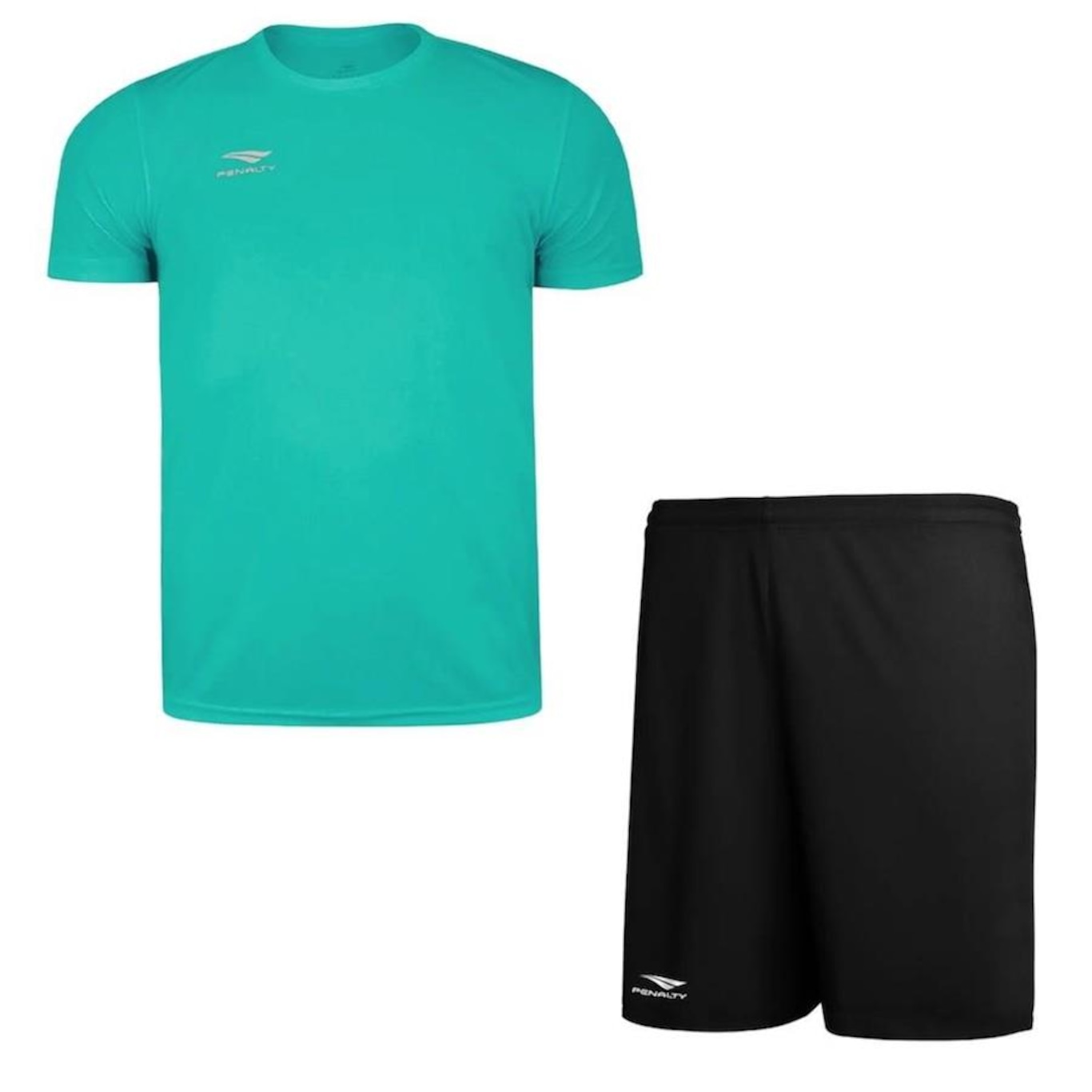 Kit Camiseta Penalty X + Calção Plus Size - Masculino - Foto 1