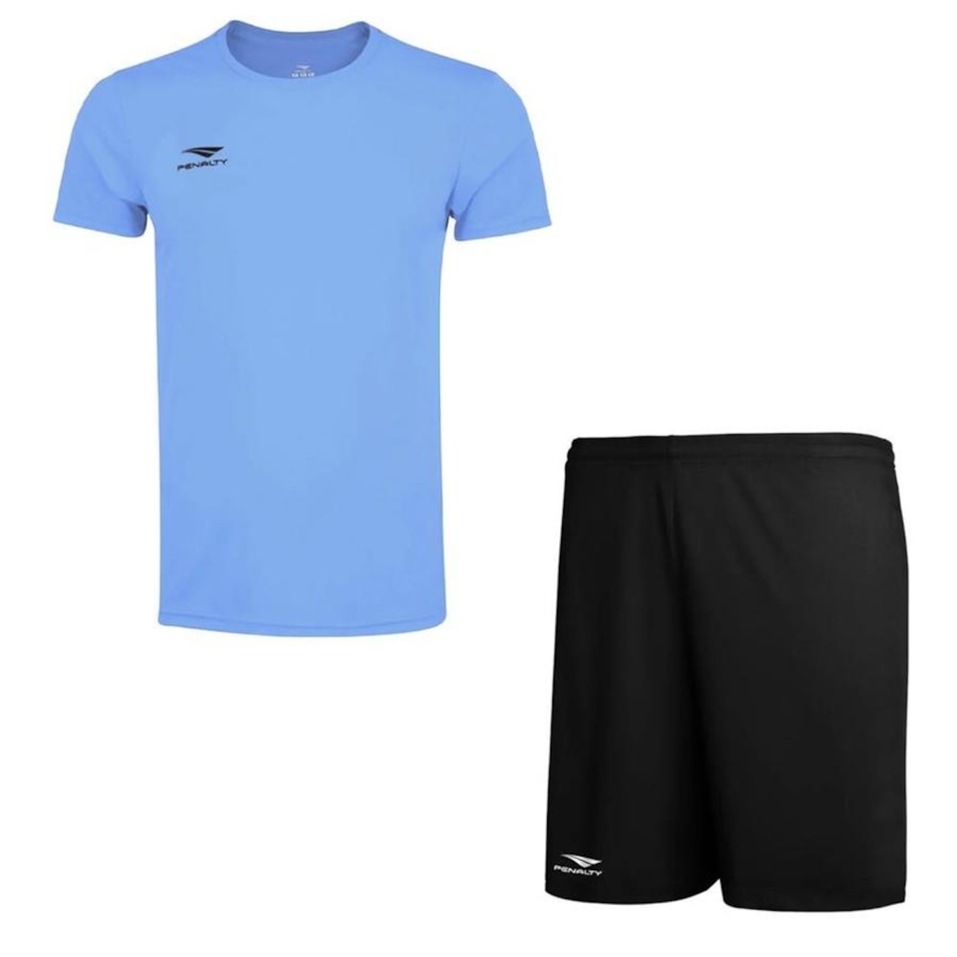 Kit Camiseta Penalty X + Calção Plus Size - Masculino - Foto 1