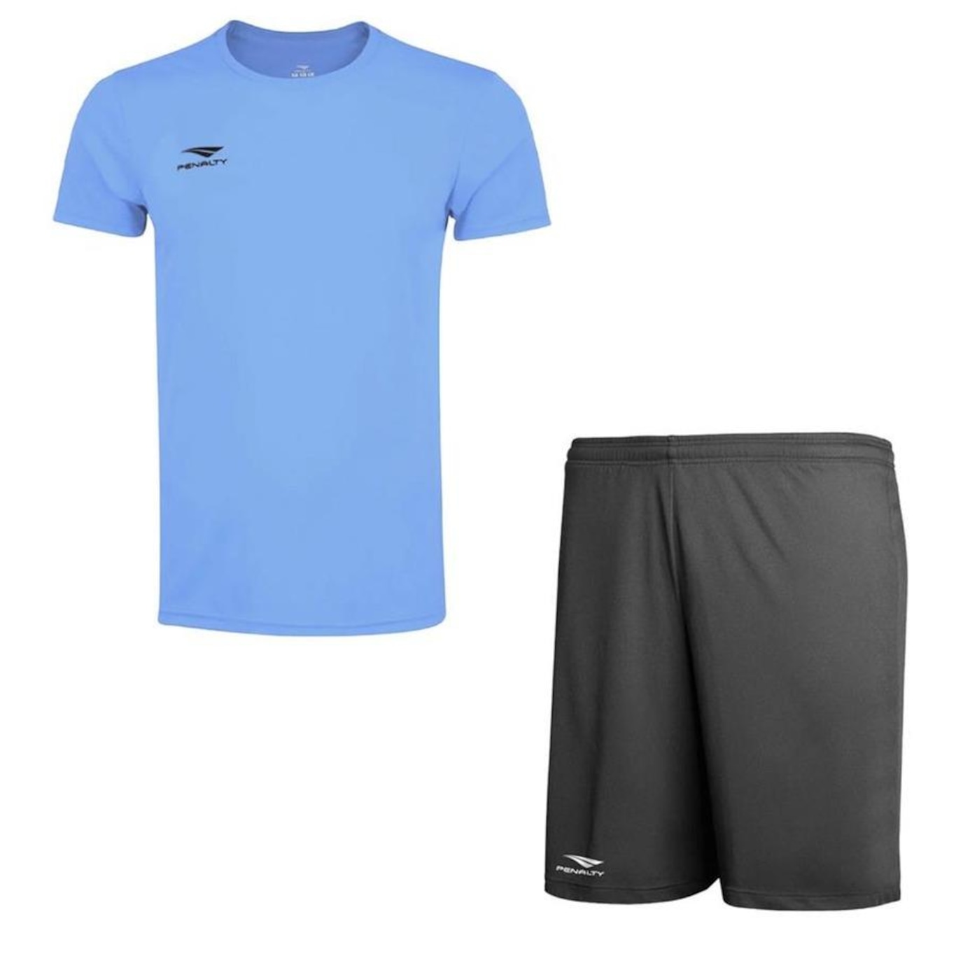 Kit Camiseta Penalty X + Calção Plus Size - Masculino - Foto 1