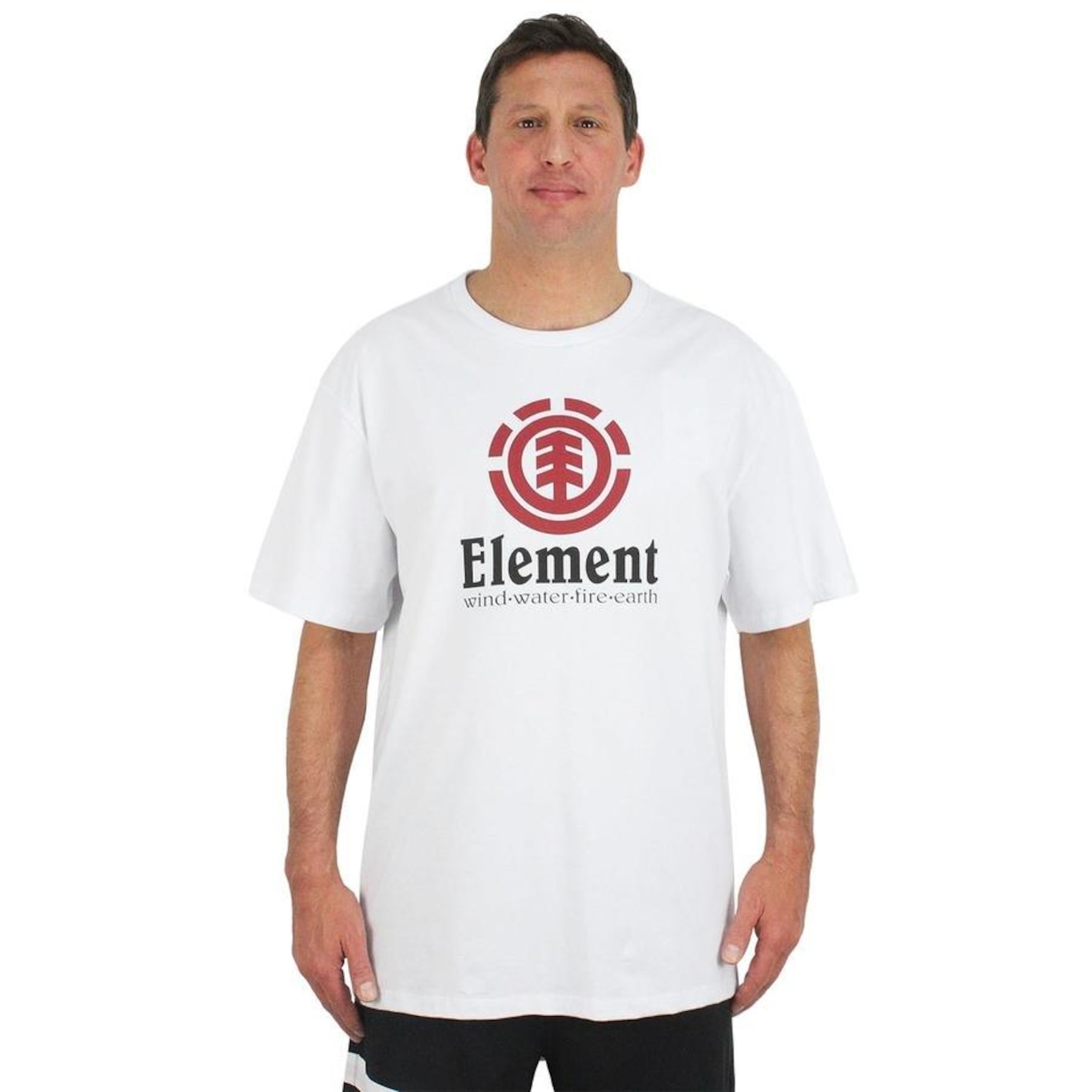 Camiseta Element Vertical Logo - Masculina - Foto 2