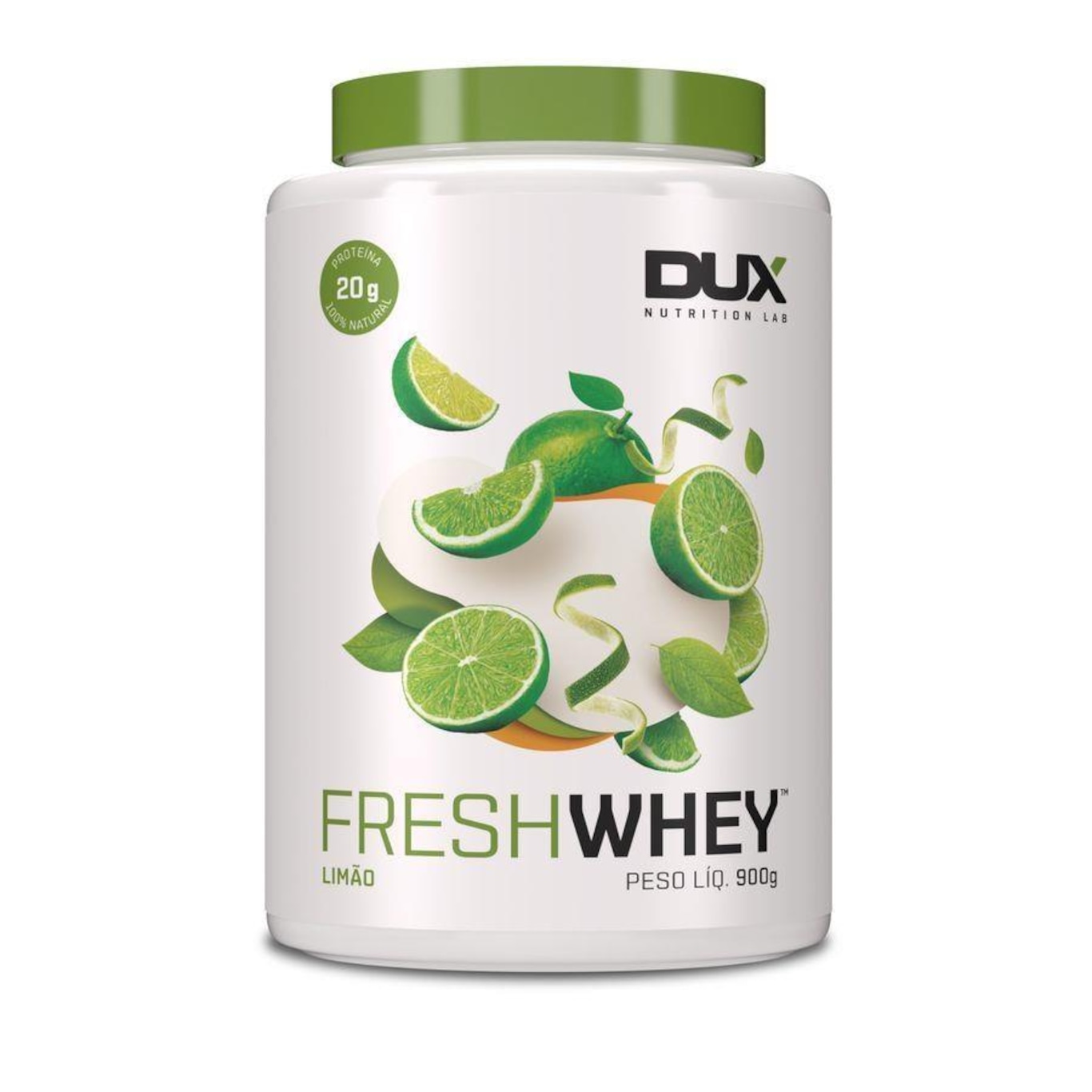 Whey Dux Nutrition - Limão - 900g - Foto 1