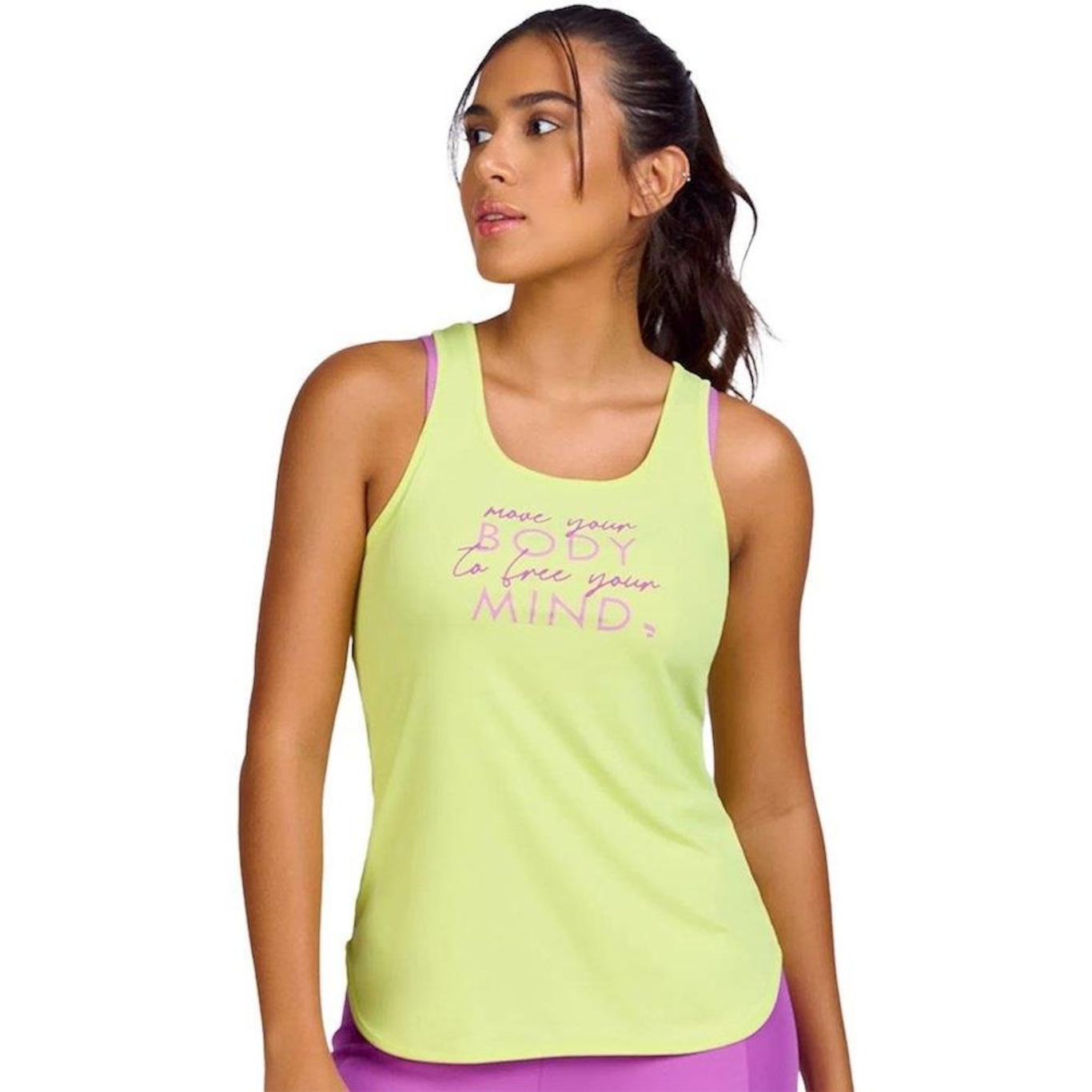 Camiseta Regata Alto Giro Sunshine - Feminina - Foto 1