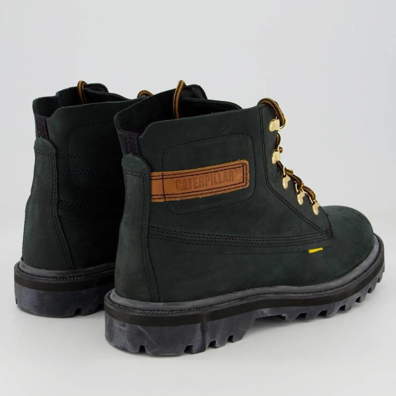 Bota Caterpillar Original Second Shift Preta - Masculina - Top Radical