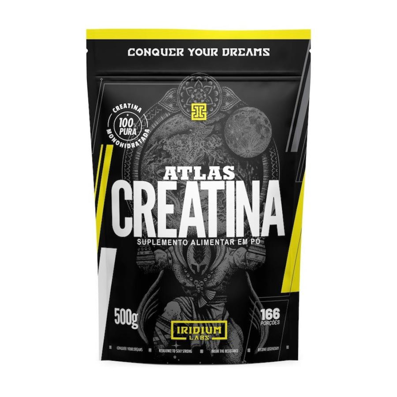 Atlas Creatina Iridium Labs - 500g - Foto 1