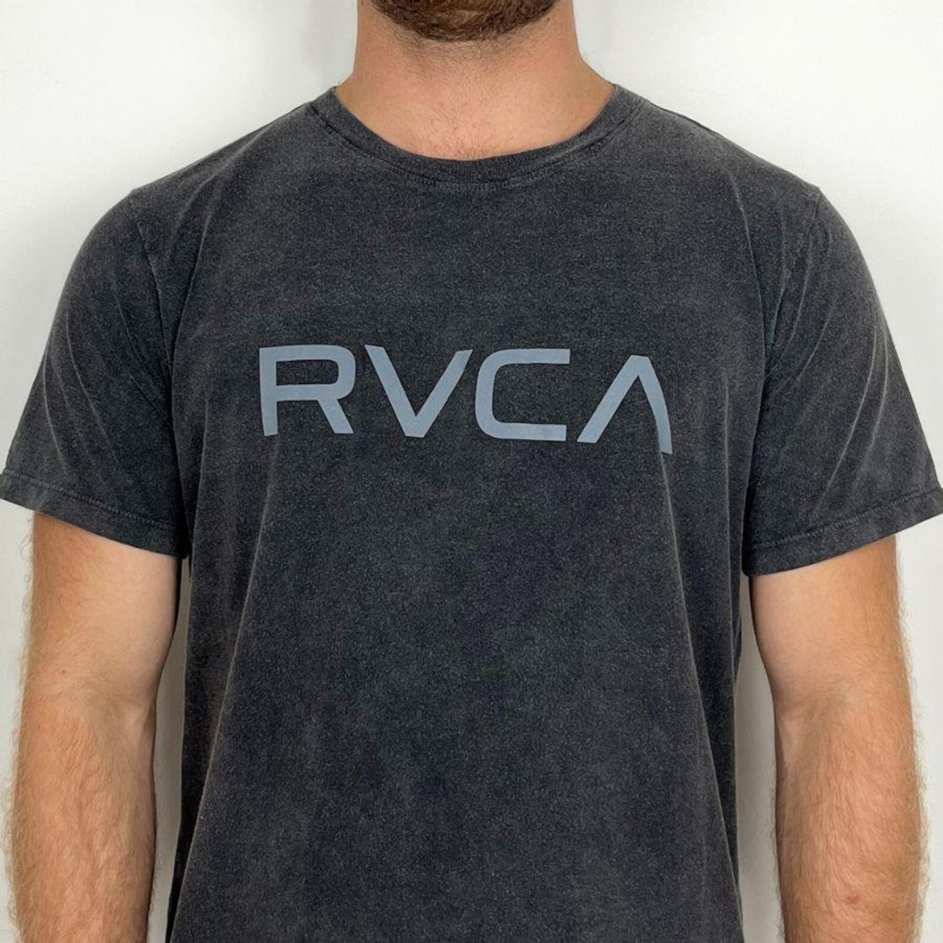 Camiseta Rvca Big Marmorizada Masculina Centauro