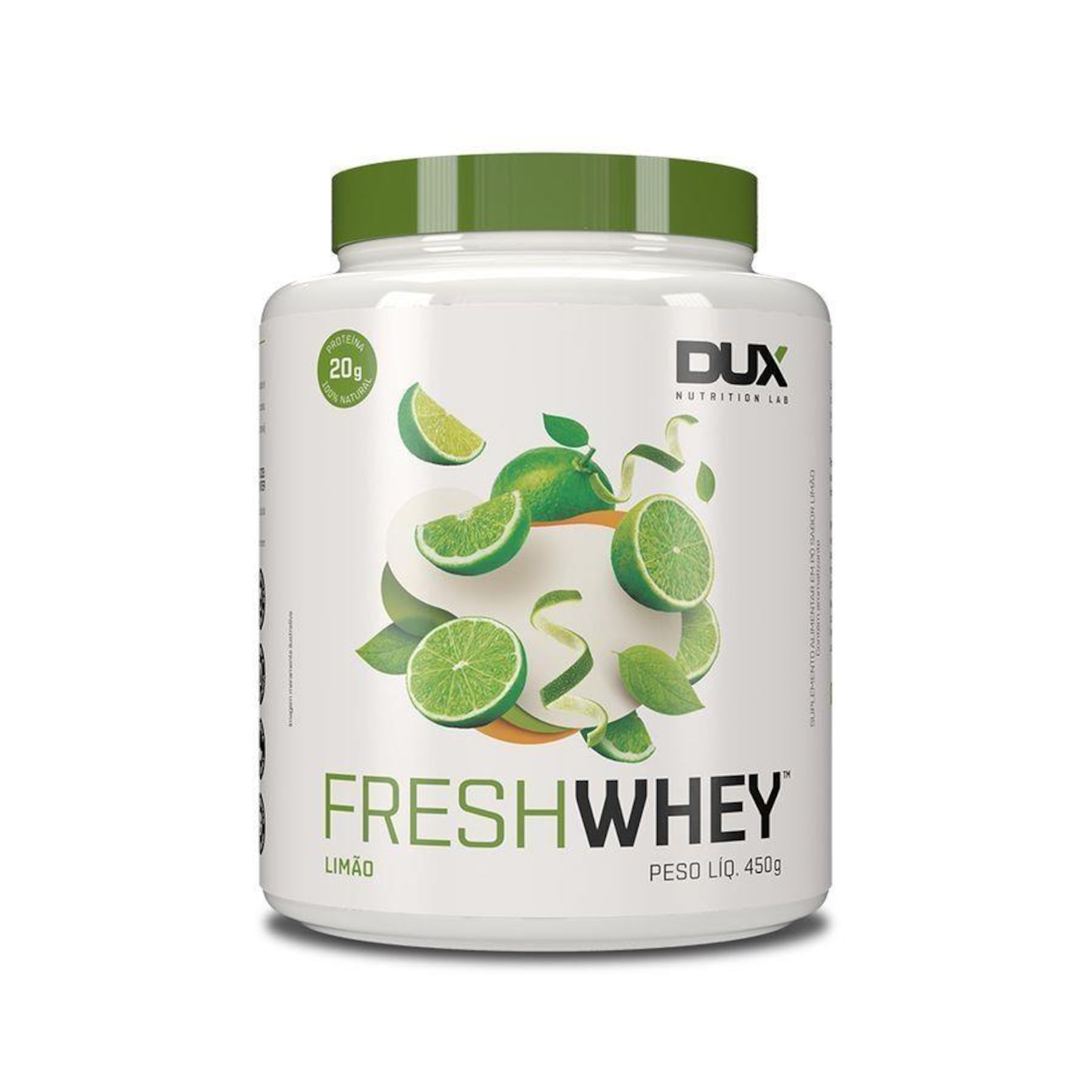 Whey Dux Nutrition - Limão - 450g - Foto 1