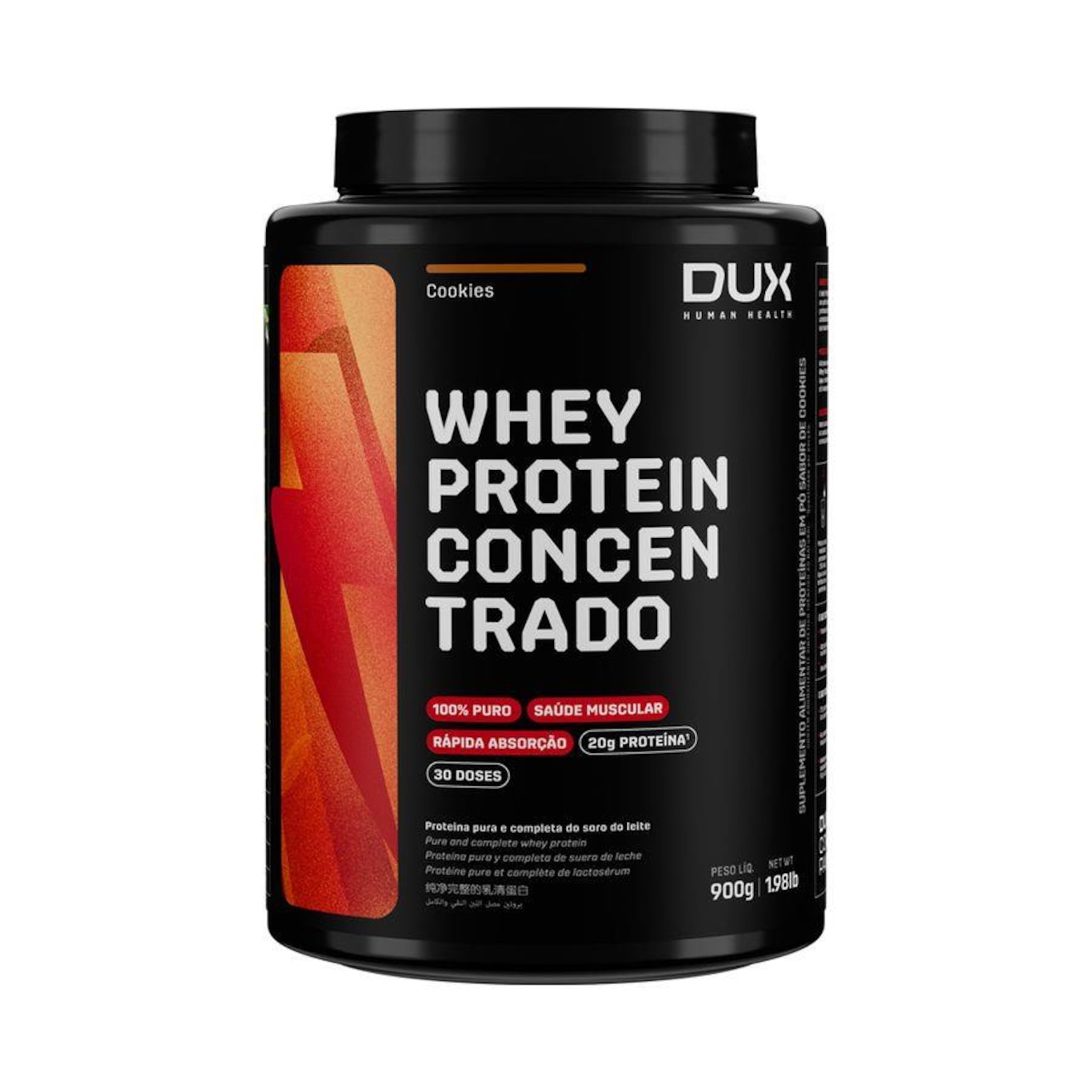 Whey Protein Concentrado Dux Nutrition - 900G - Foto 6