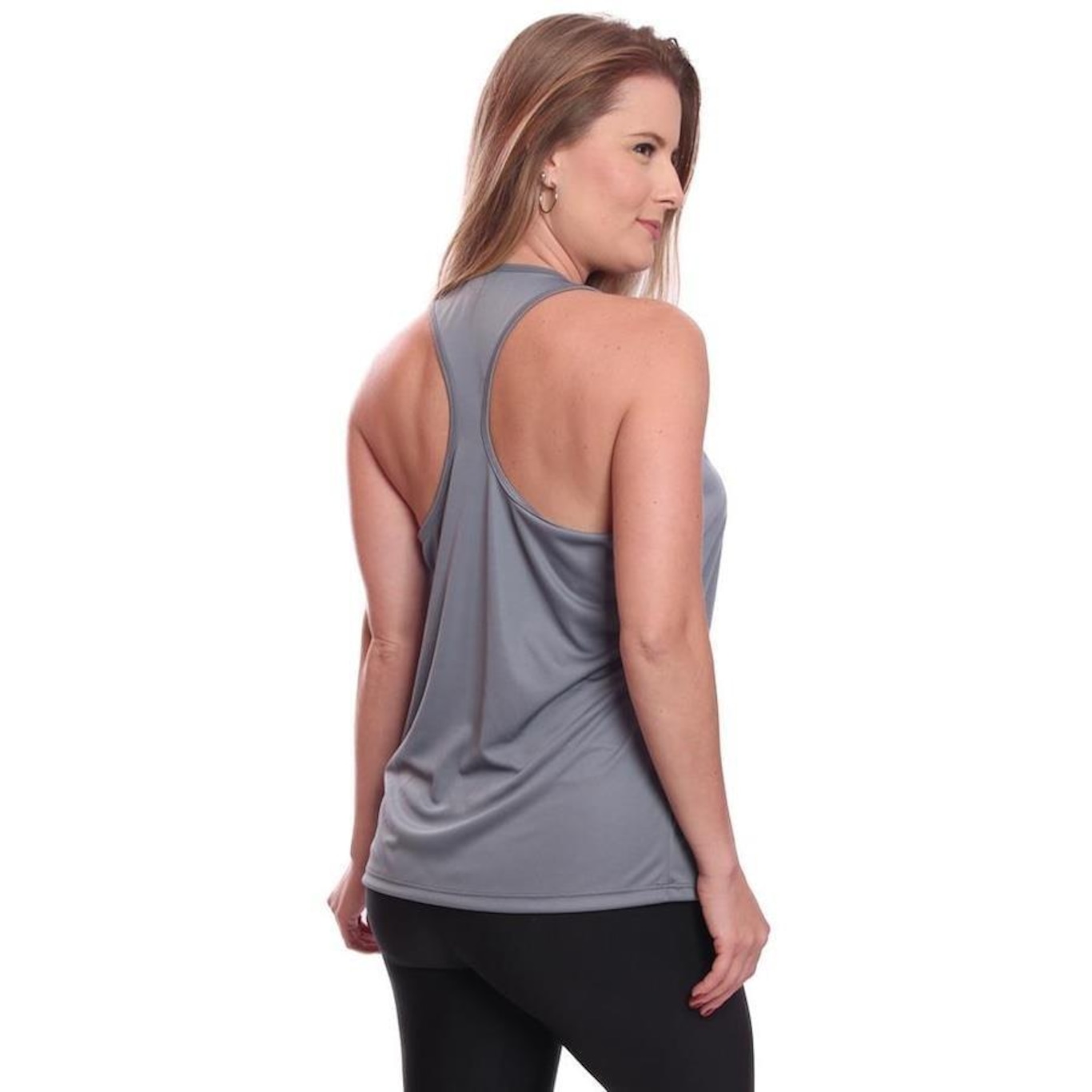 Kit Camisetas Regata Nadador Dellas Fit Dry - Feminina - 4 Unidades - Foto 5