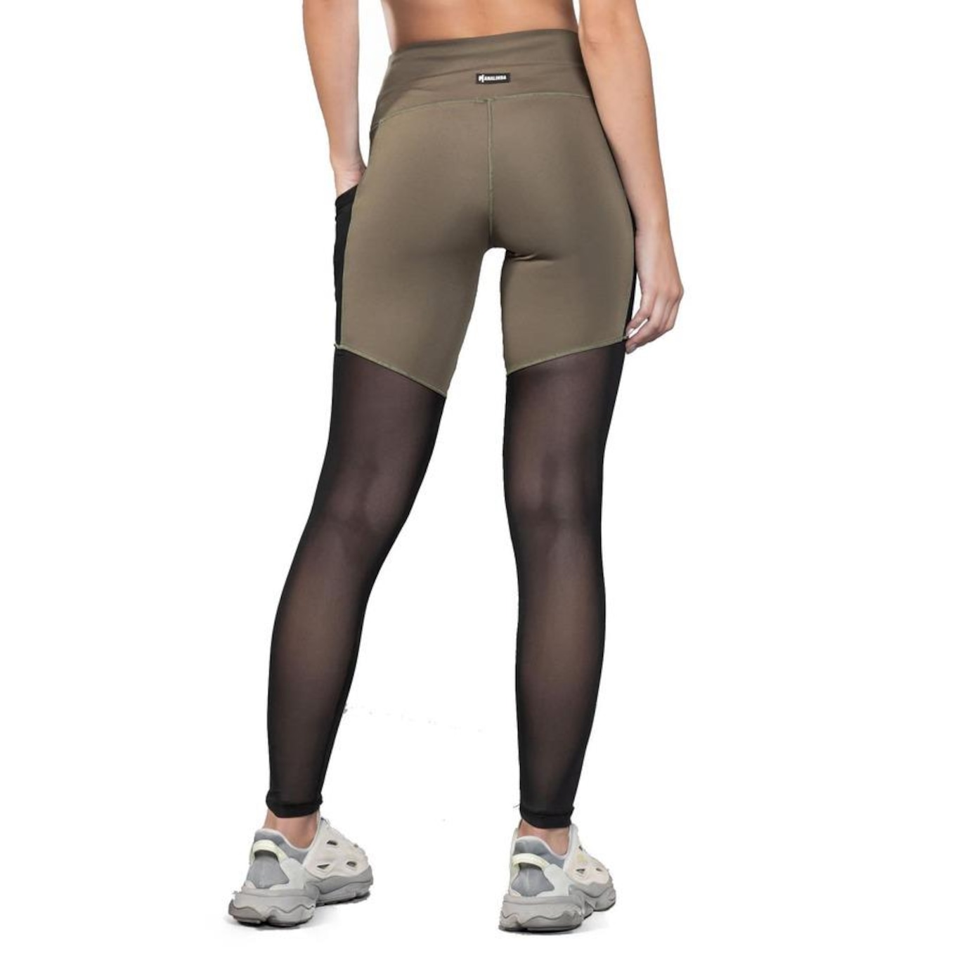 Calça Legging New Tule Feminina Manalinda - Foto 2