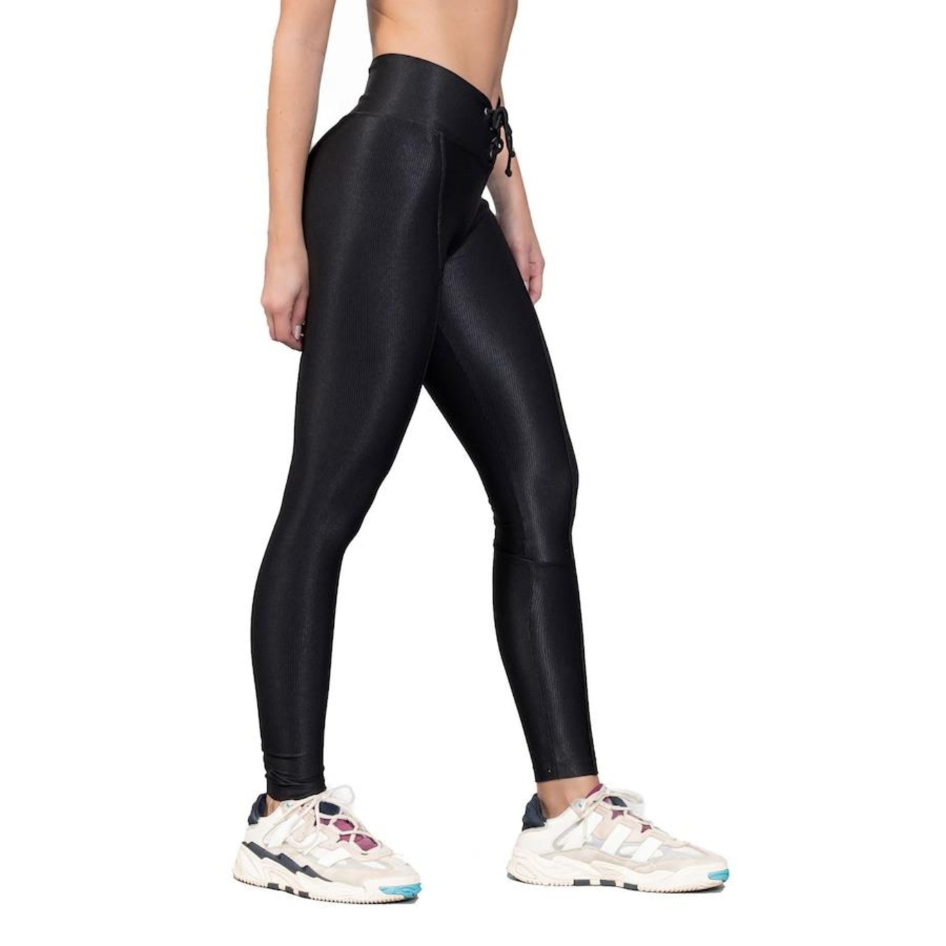 Calça Legging Metallic Feminina Manalinda - Foto 3