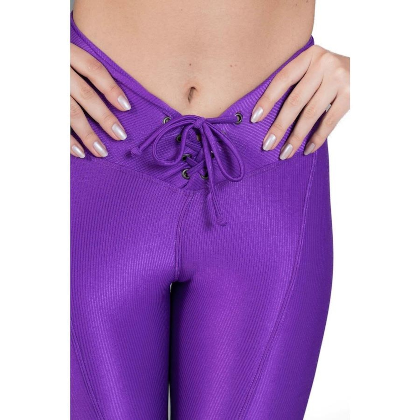 Calça Legging Metallic Feminina Manalinda - Foto 4