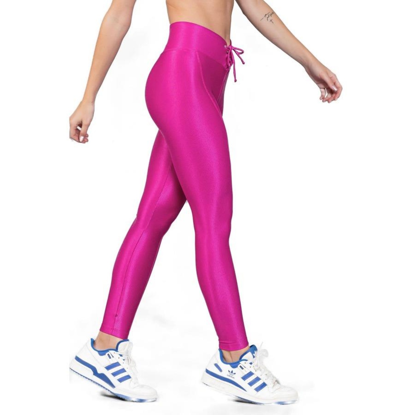 Calça Legging Metallic Feminina Manalinda - Foto 3