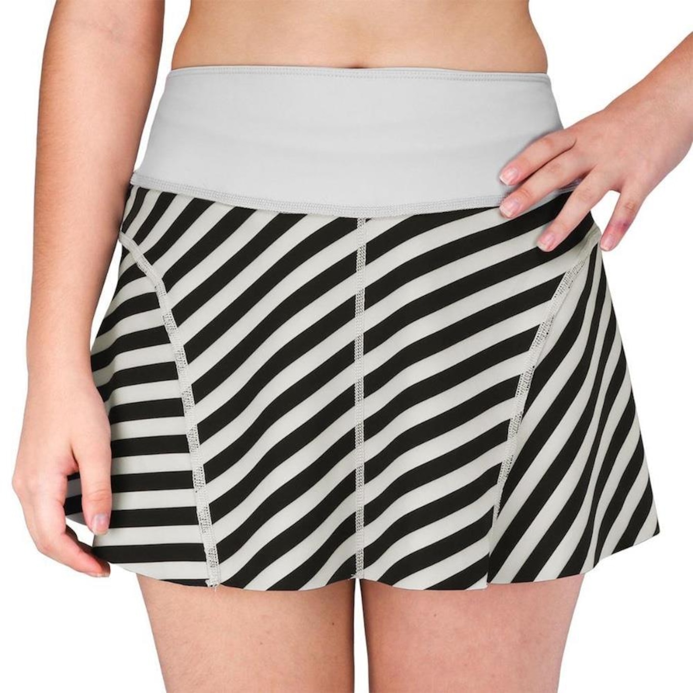 Saia Shorts adidas Nyc Match - Feminina - Foto 3