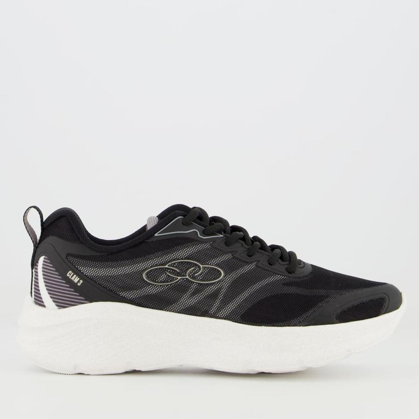 Tenis olympikus best sale glam feminino preto