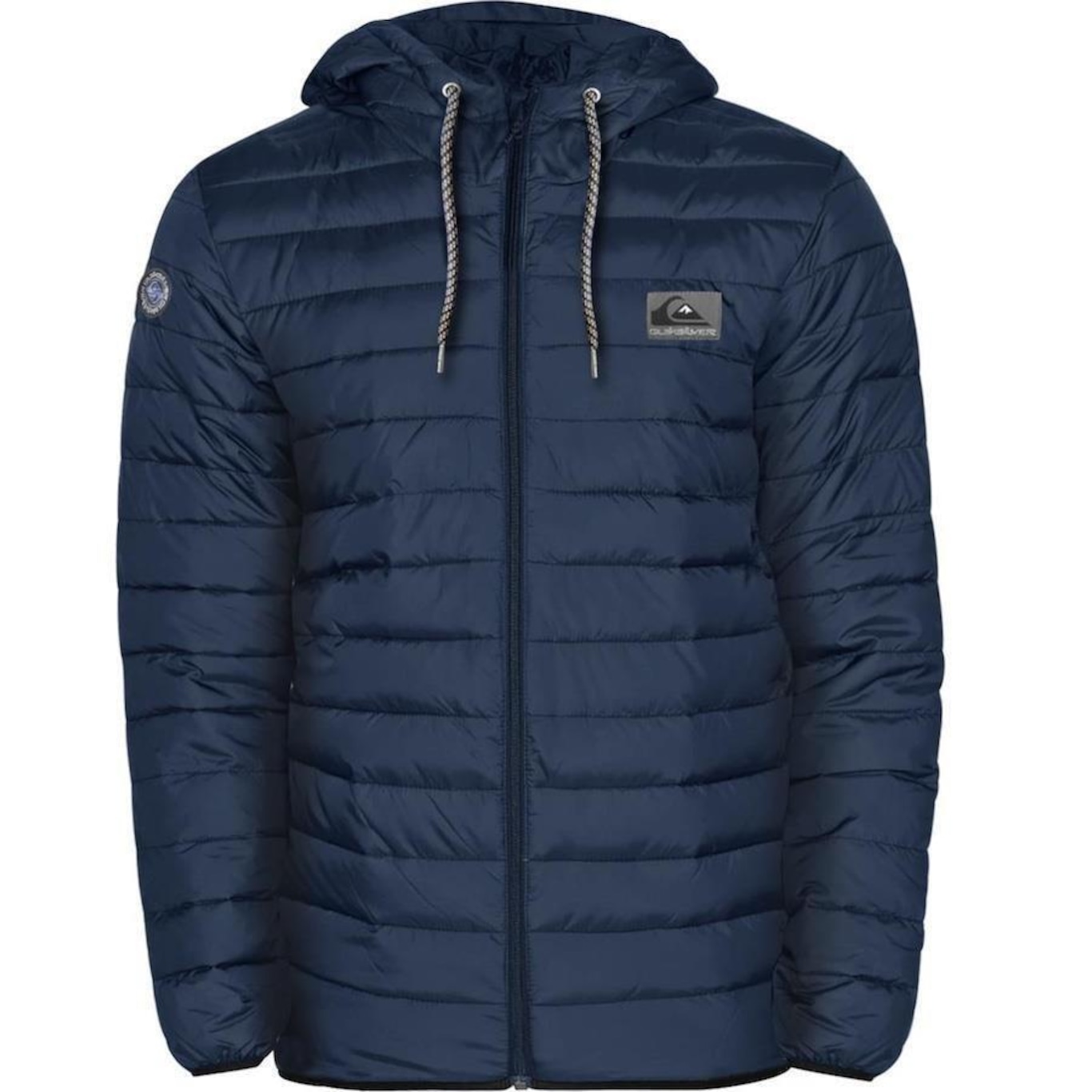 Jaqueta Quiksilver Scaly Hood Navy - Masculina - Foto 1