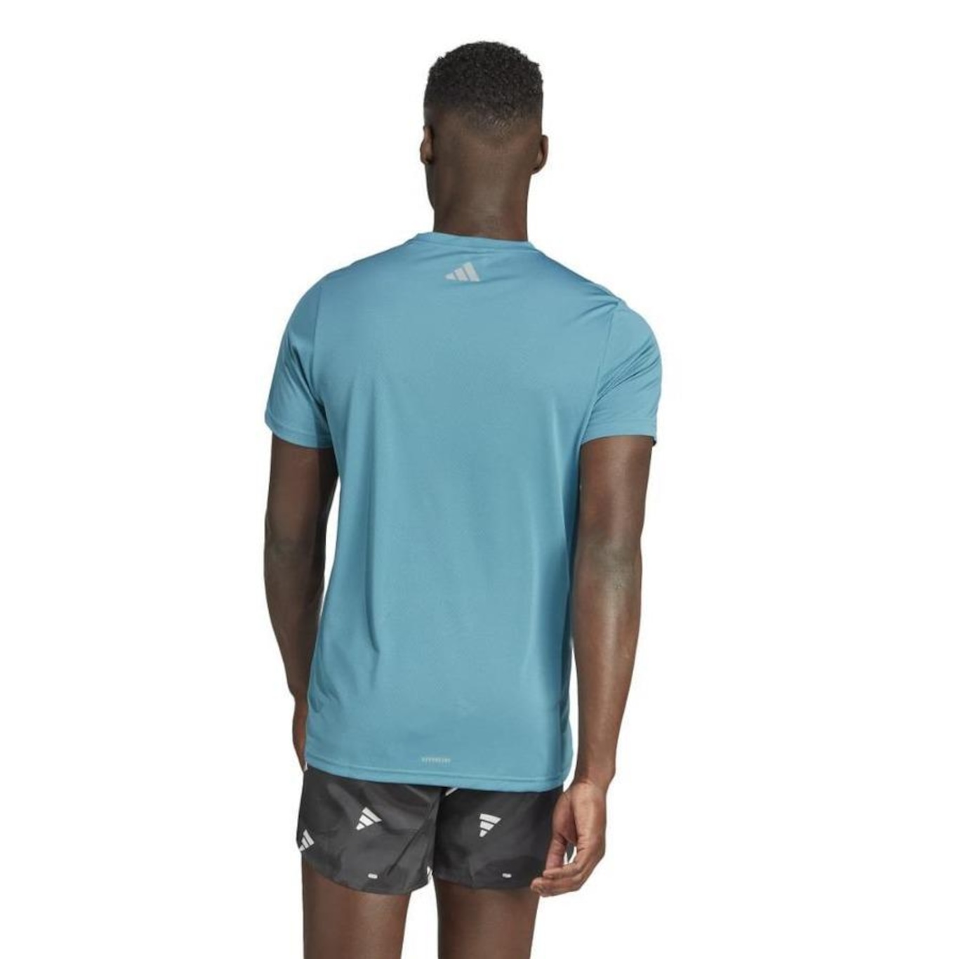 Camiseta adidas Run It Brand - Masculina - Foto 3