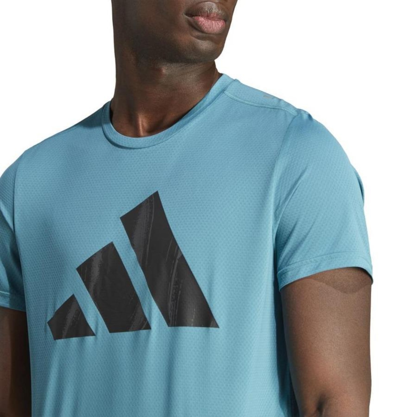 Camiseta adidas Run It Brand - Masculina - Foto 5