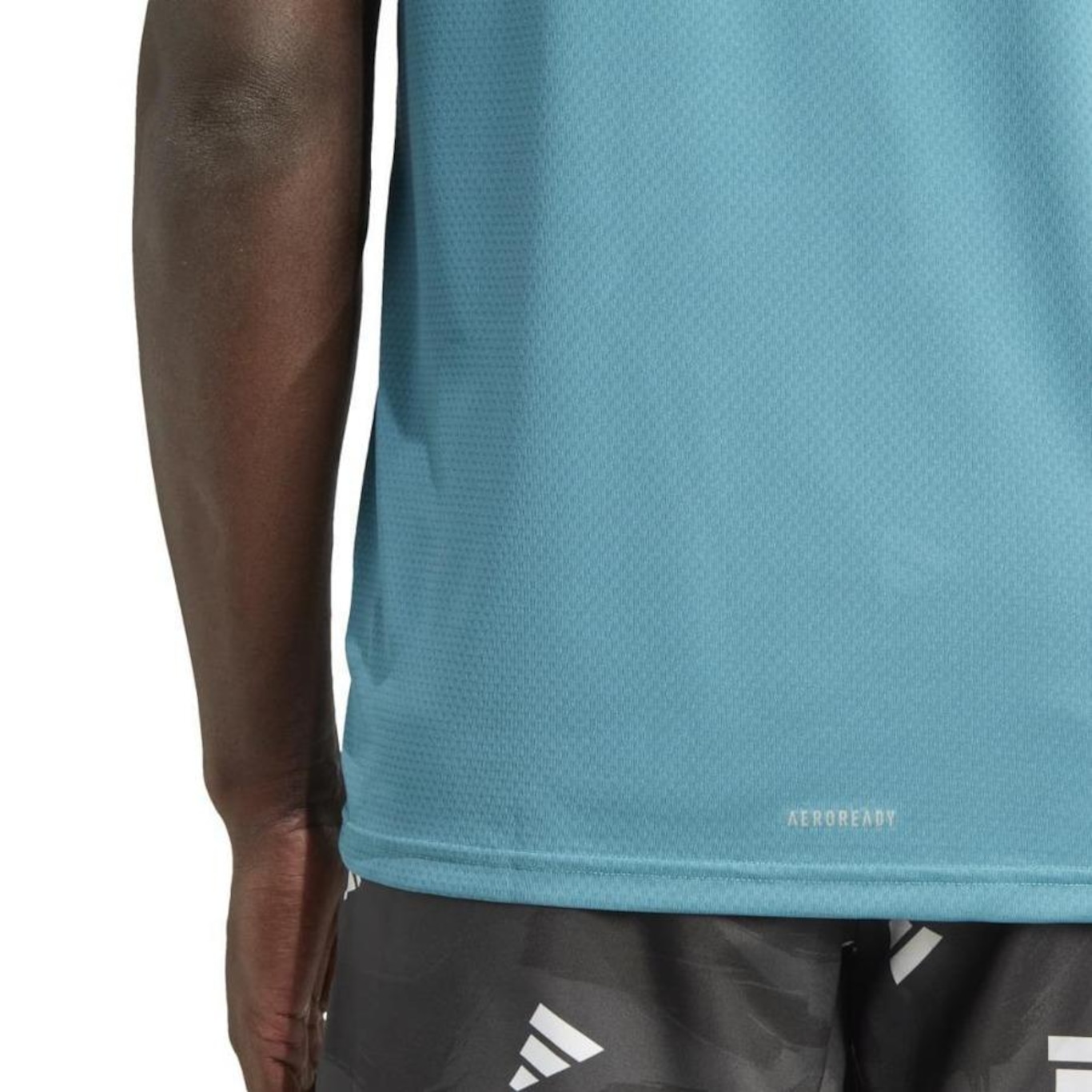 Camiseta adidas Run It Brand - Masculina - Foto 6