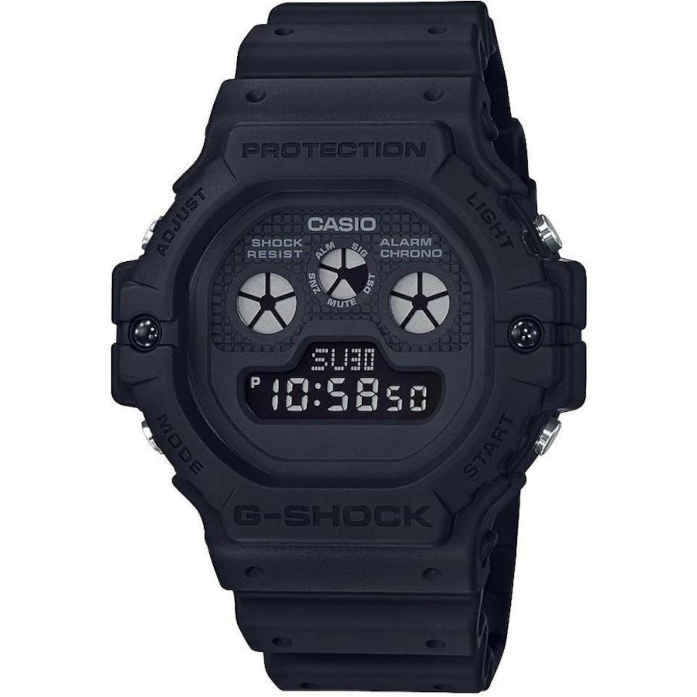 Relógio Digital Casio G-Shock Dw-5900Bb-1Dr - Masculino - Foto 1