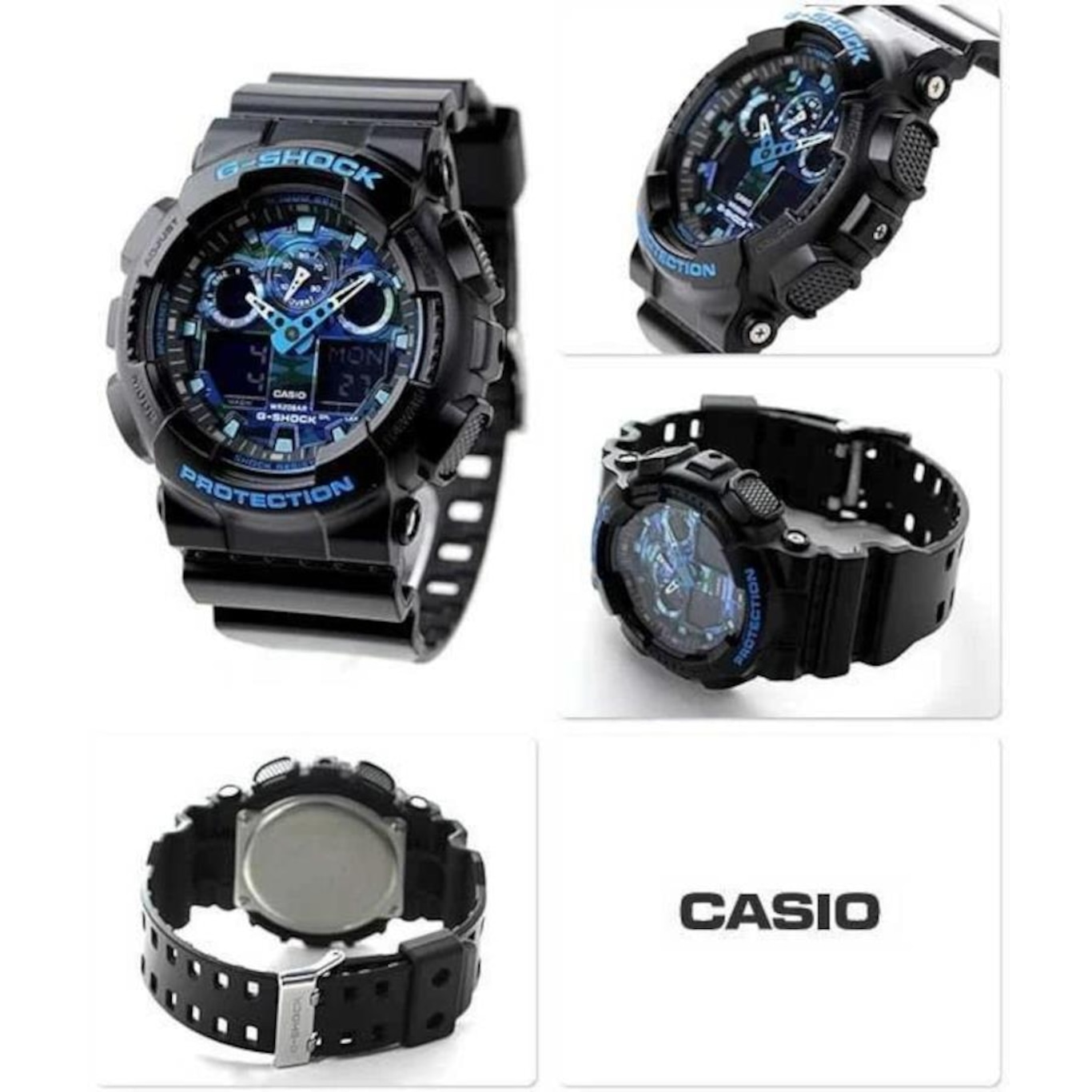 Relógio Analógico Casio G-Shock Ga-100Cb-1Adr - Masculino - Foto 3