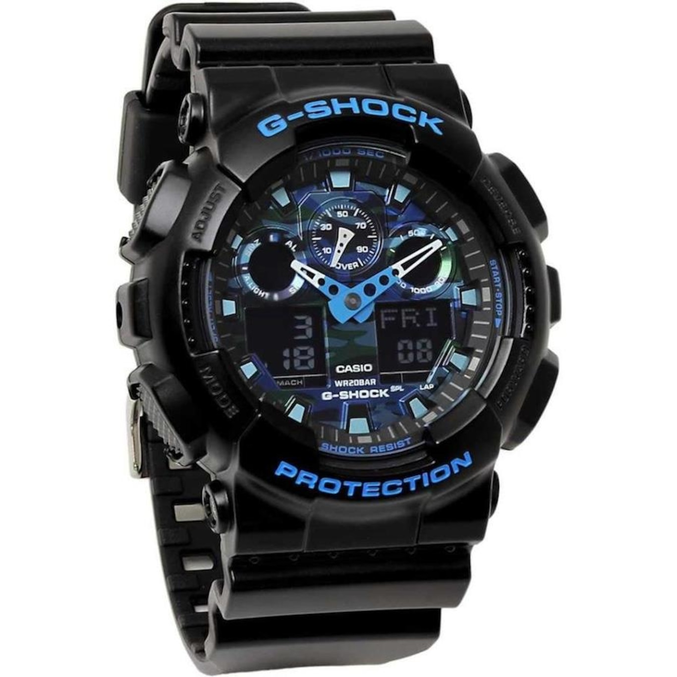 Relógio Analógico Casio G-Shock Ga-100Cb-1Adr - Masculino - Foto 4