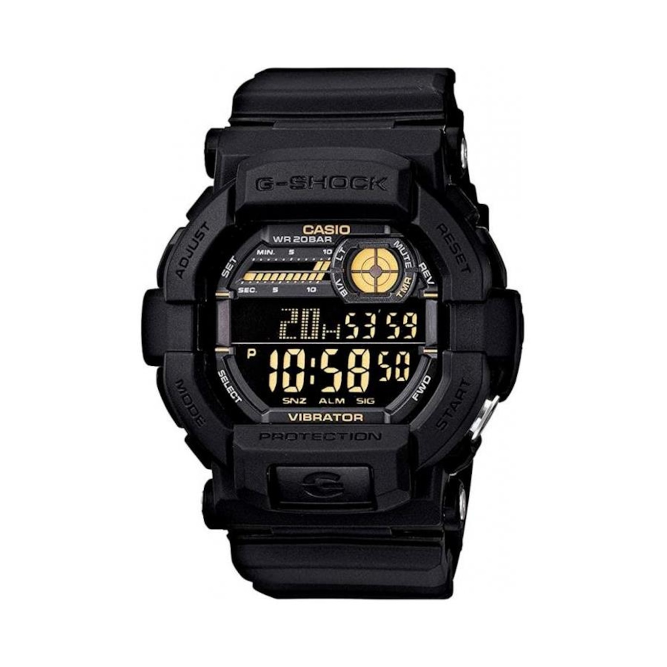 Relógio Casio G-Shock GD-350-1BDR Vibration - Masculino - Foto 1