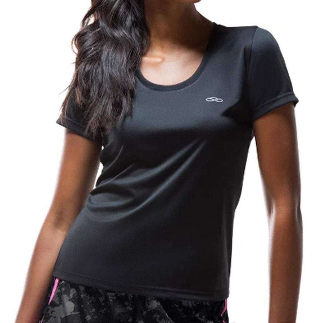 Brazil product data sample: Camiseta Olympikus Manga Curta Essential Mc - Feminina