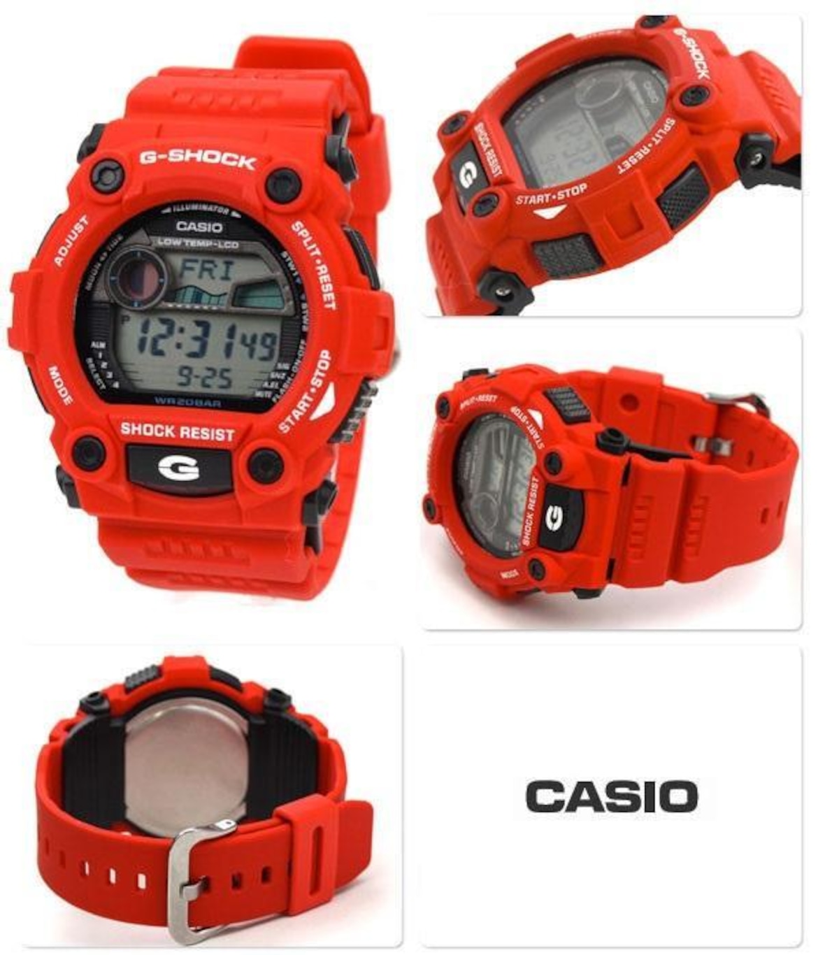 Relógio G-Shock Sports Tábua de Maré G-7900-4DR *G Rescue - Masculino - Foto 2