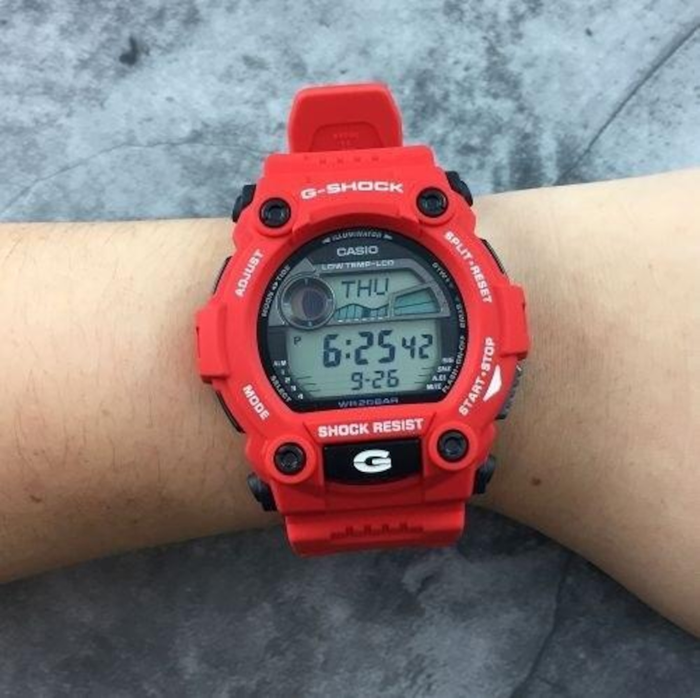 Relógio G-Shock Sports Tábua de Maré G-7900-4DR *G Rescue - Masculino - Foto 3