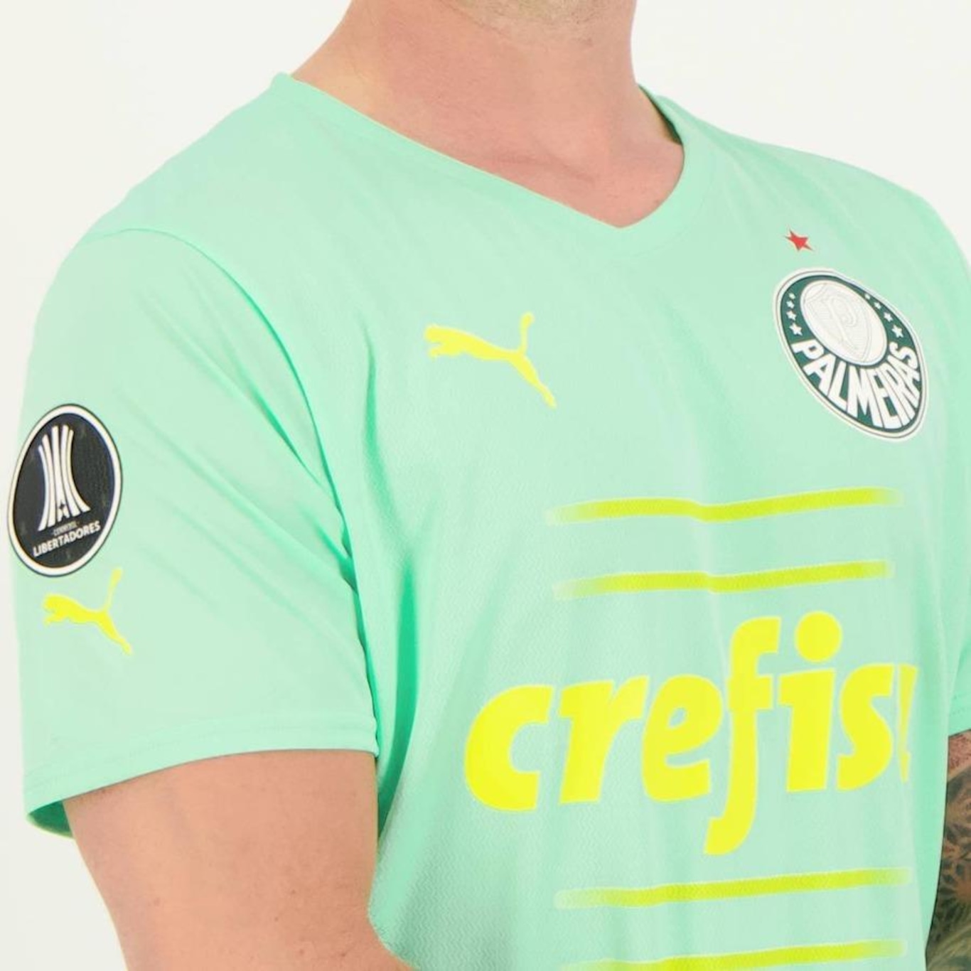 Camisa do Palmeiras Iii 2022 Libertadores Puma - Masculina - Foto 4