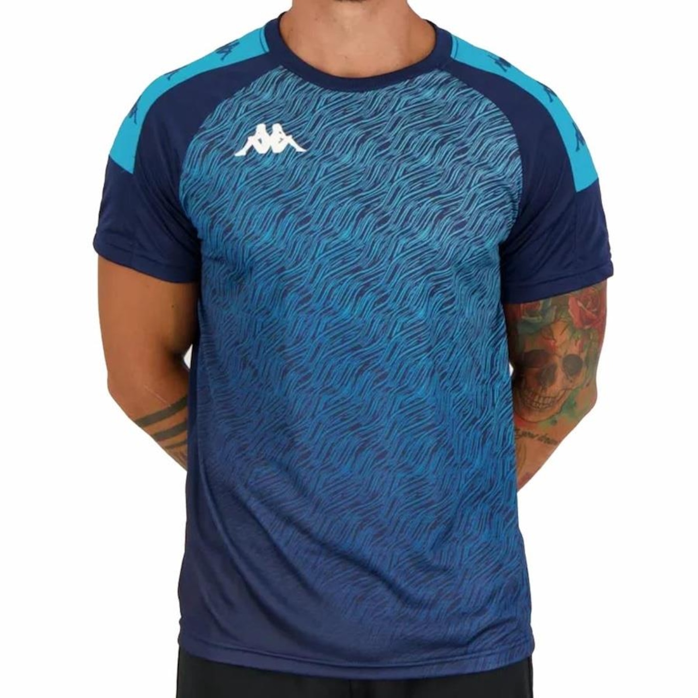 Camiseta Kappa Sport Fischel - Masculino - Foto 1