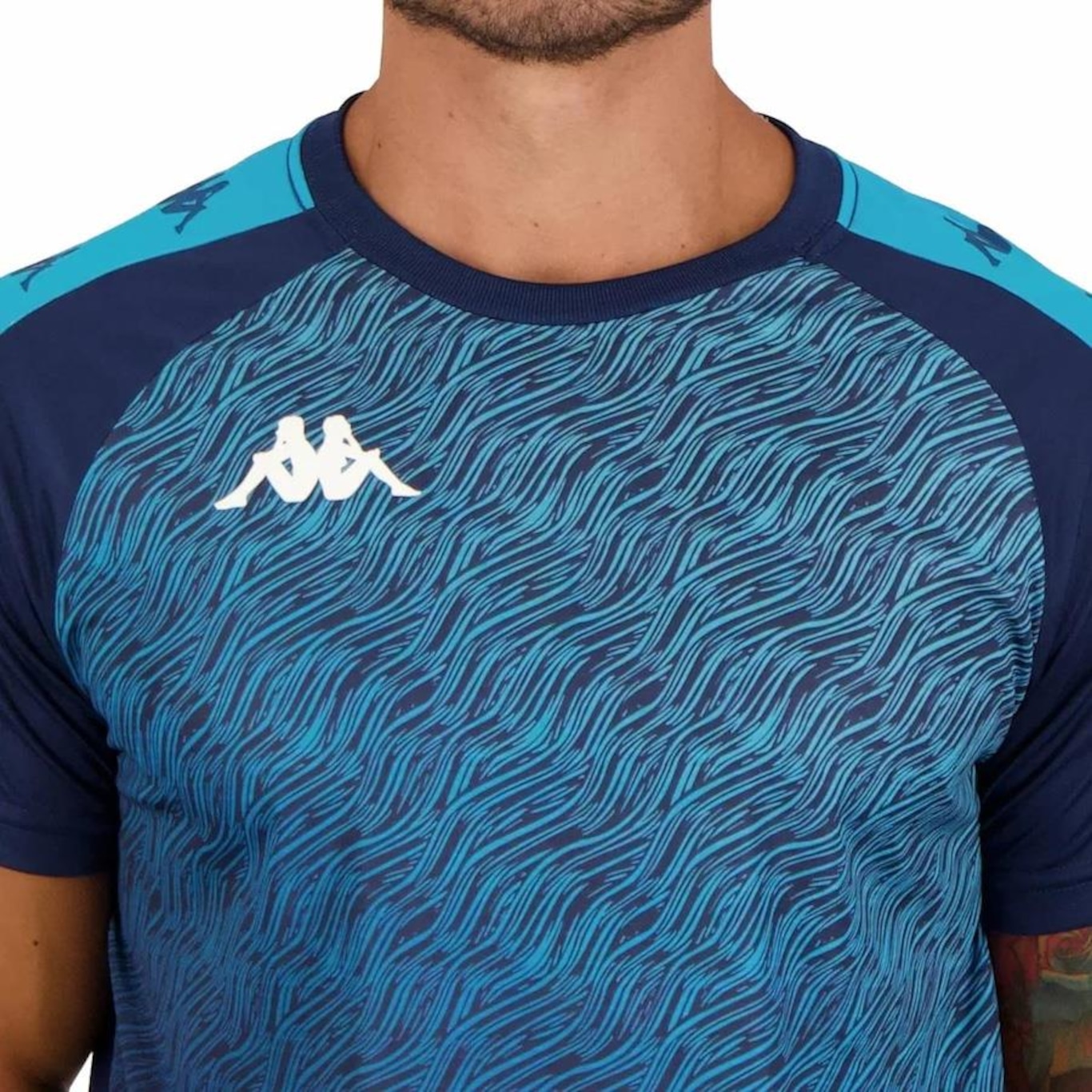 Camiseta Kappa Sport Fischel - Masculino - Foto 4