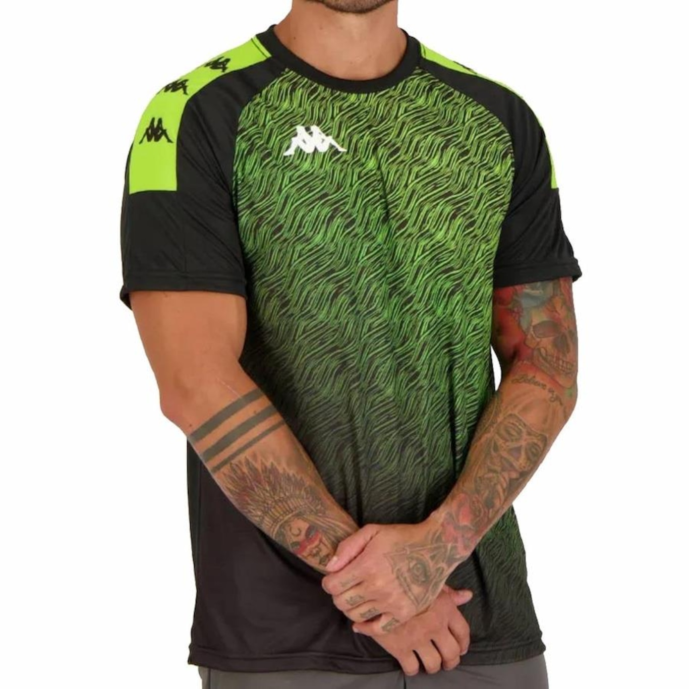 Camiseta Kappa Sport Fischel - Masculino - Foto 5