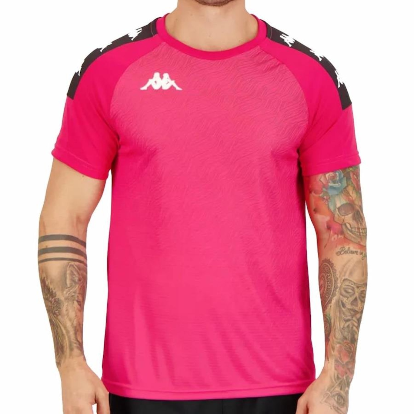 Camiseta Kappa Sport Fischel - Masculino - Foto 1