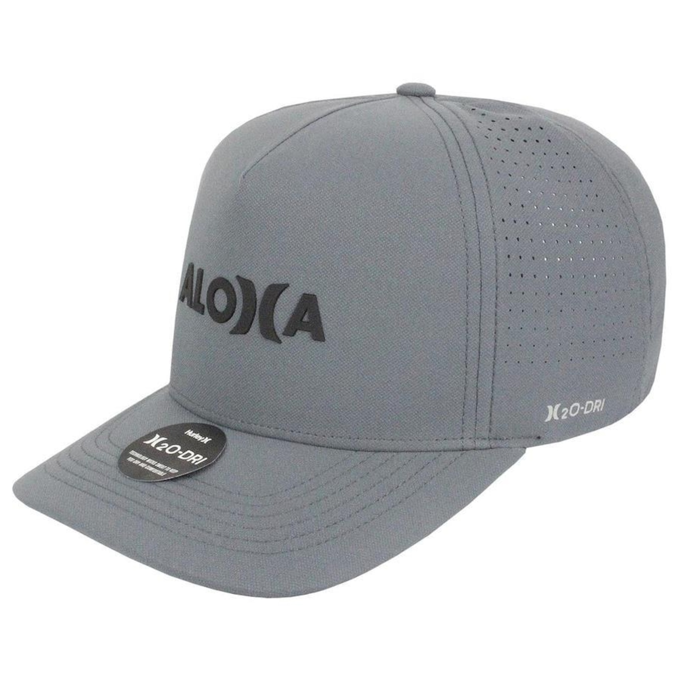 Boné Aba Curva Hurley Aloha - Snapback - Masculino - Foto 1