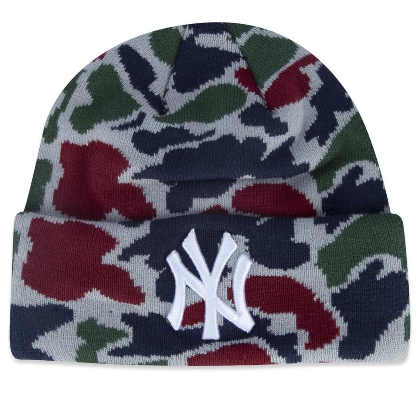 Gorro New Era New York Yankees Camuflado Core - Masculino - Foto 1