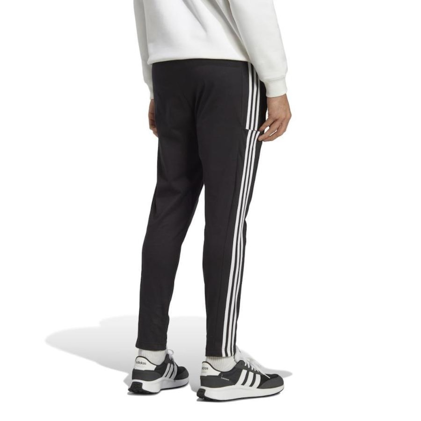 Calça adidas Essentials 3-Stripes - Masculina - Foto 3