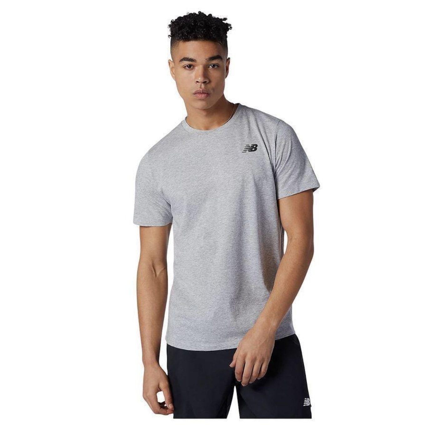 Camiseta New Balance Tenacity Logo - Masculina - Foto 1