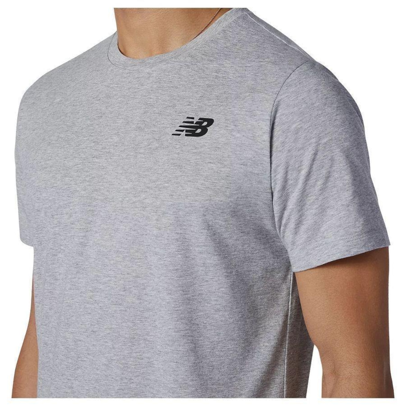 Camiseta New Balance Tenacity Logo - Masculina - Foto 2