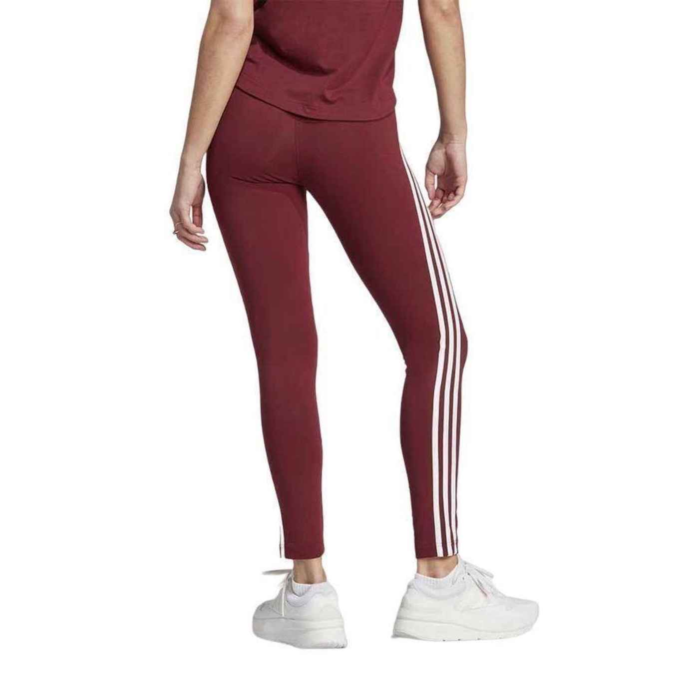 Calça adidas Legging 3 Stripes - Feminina - Foto 3