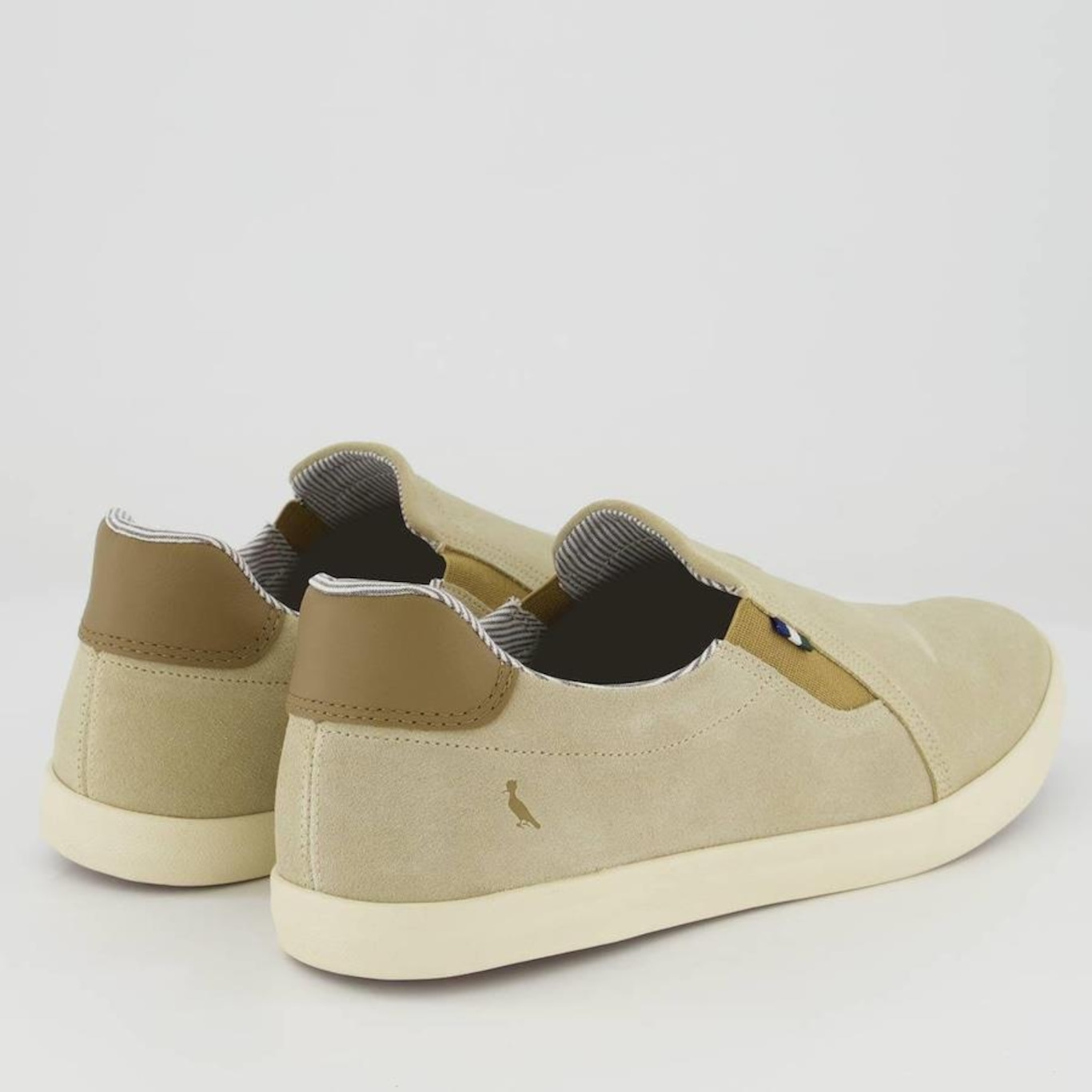 Slip on best sale reserva logo bege