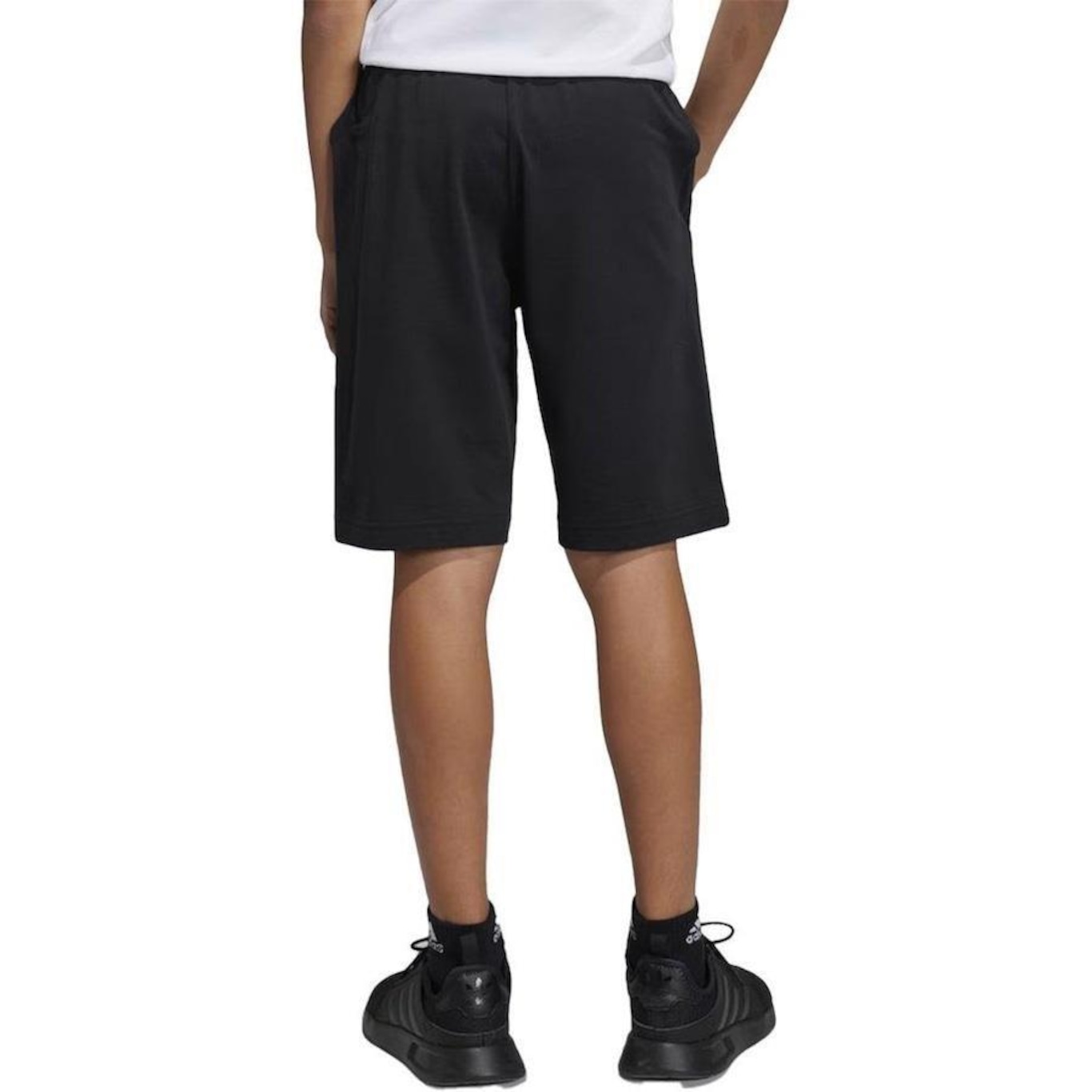 Bermuda adidas Bl Short - Infantil - Foto 2