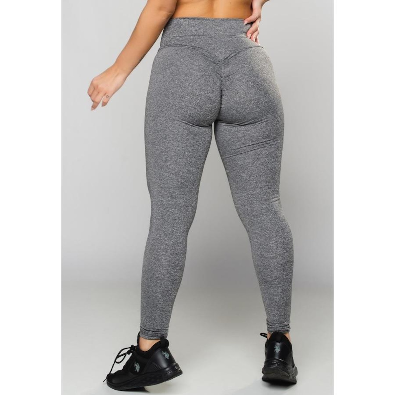 Calça Legging Cintura Alta Mvb Modas Empina Bumbum - Feminina - Foto 2