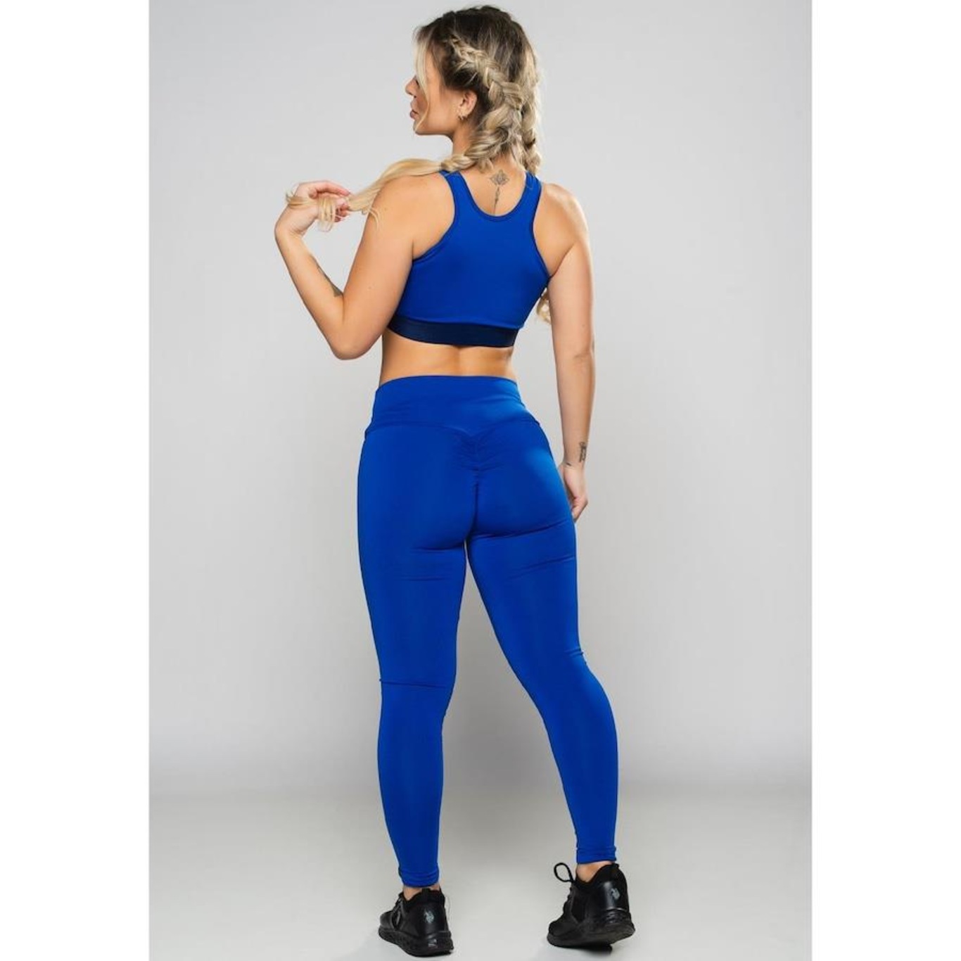 Calça Legging Cintura Alta Mvb Modas Empina Bumbum - Feminina - Foto 5