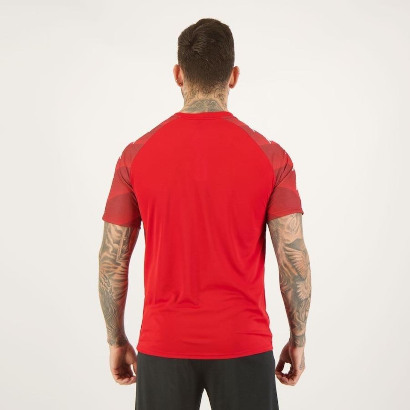 Camiseta Kappa Raglany - Masculina - Foto 3