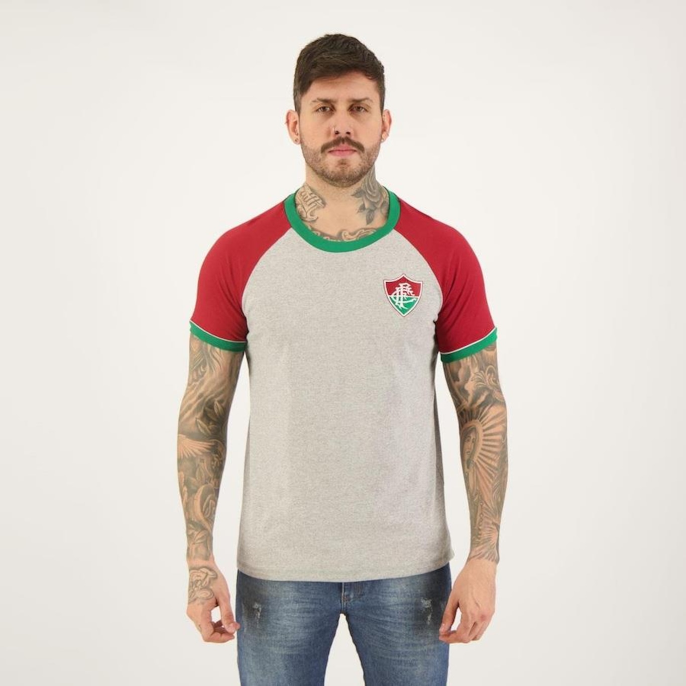 Camisa do Fluminense Braziline Campus - Masculina - Foto 1