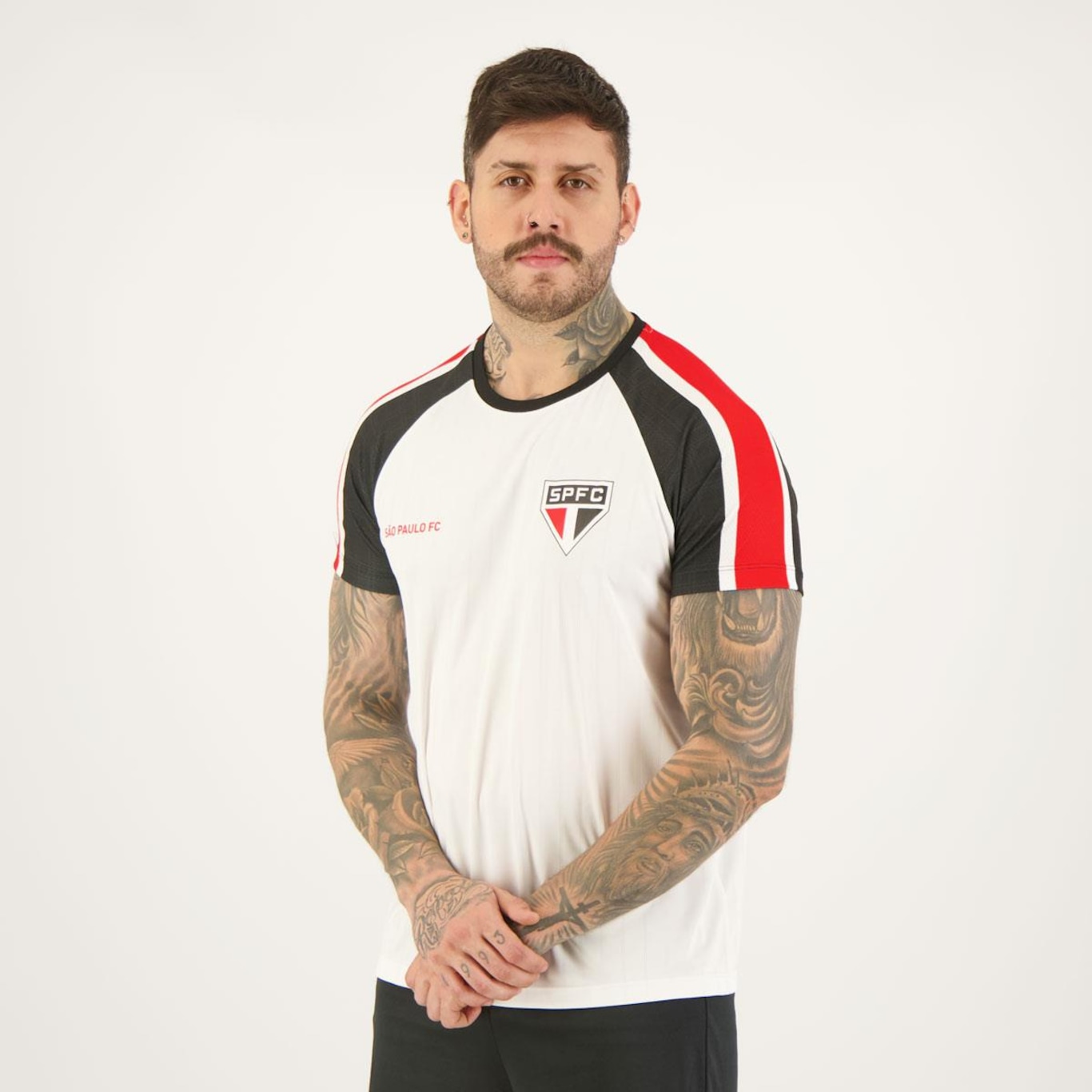 Camisa do São Paulo Quad Futfanatics - Masculina - Foto 2