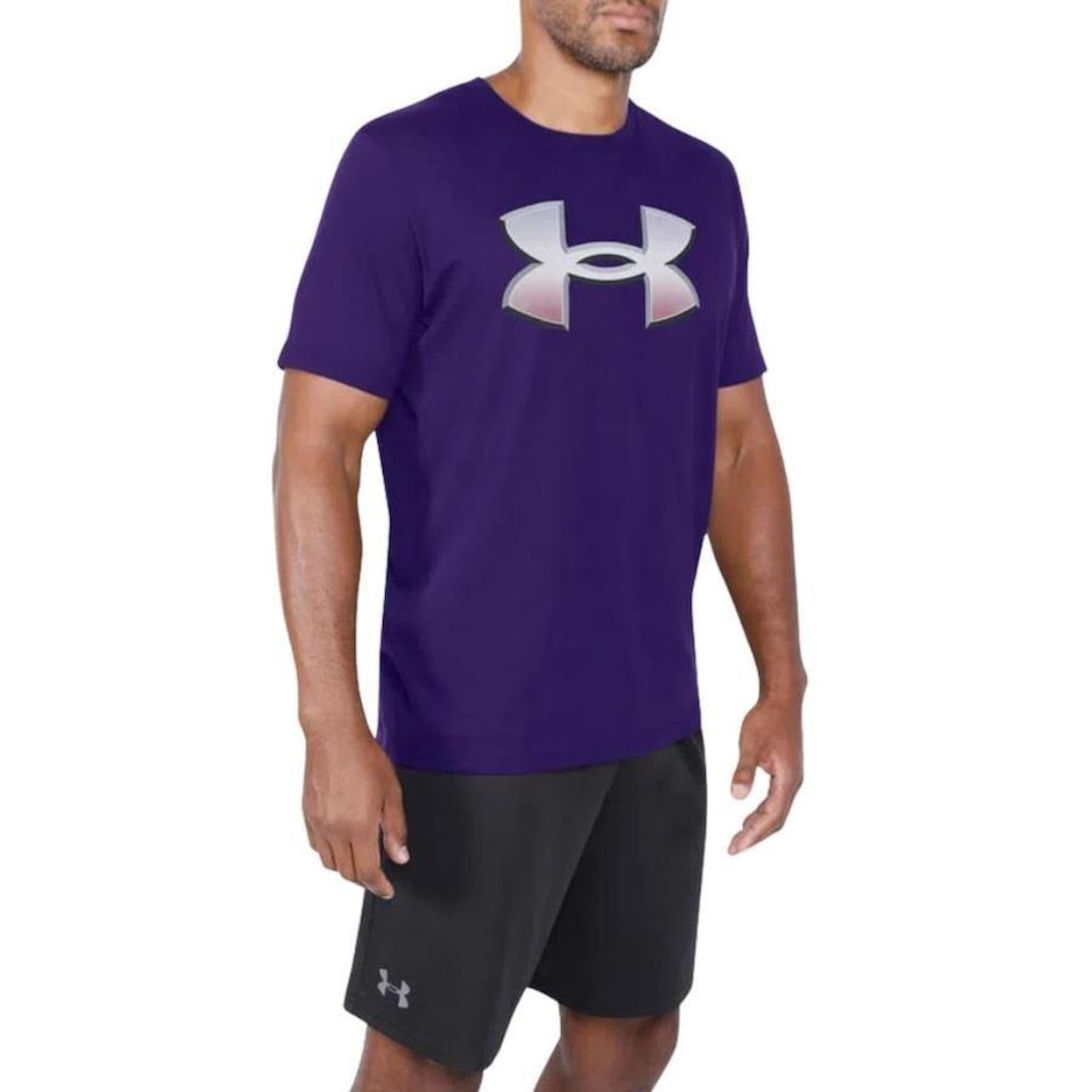 Camiseta Under Armour Ua Big Logo 2.0 - Masculina - Foto 1